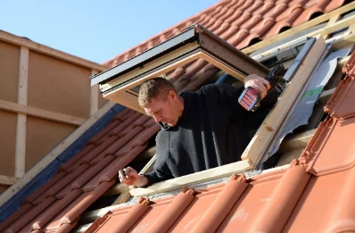 Pose de fenêtres de toit Velux à Schœnau